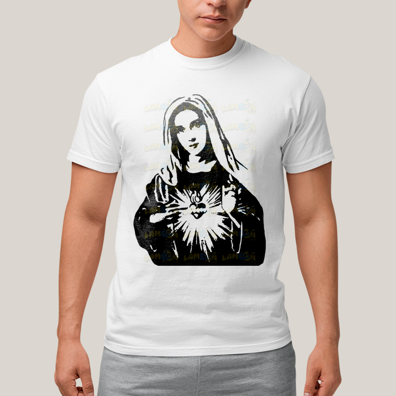 Camiseta Algodão Unissex Maria