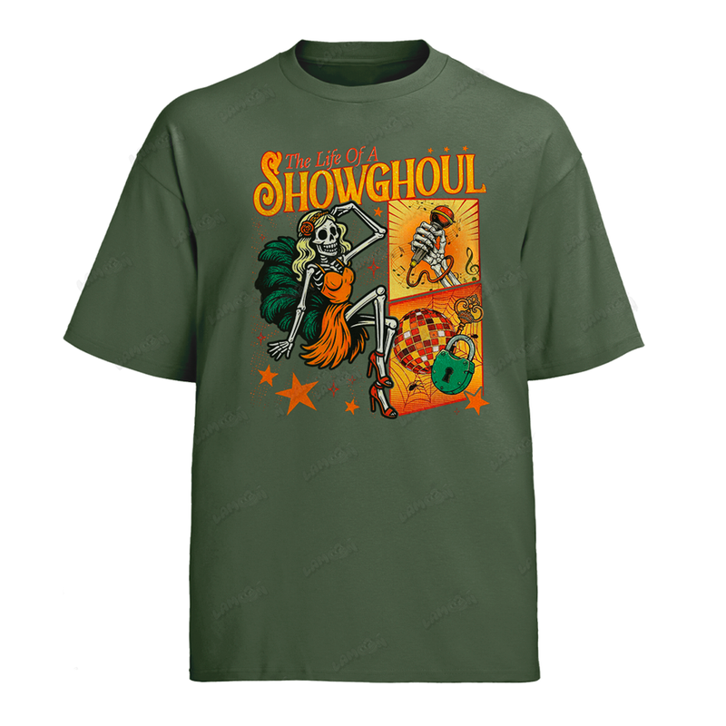 Camiseta Algodão Taylor Swift Showgirl