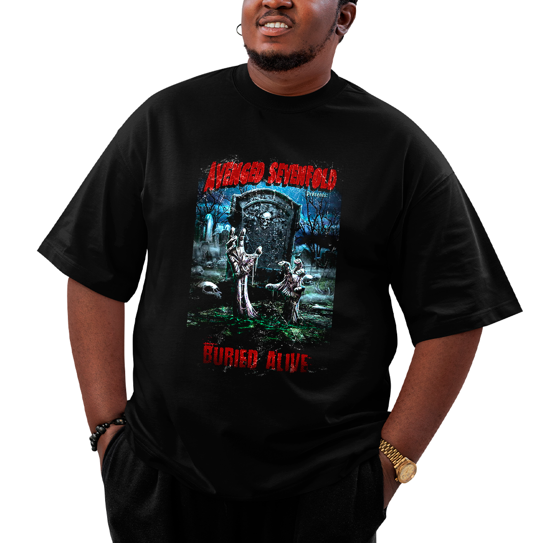 Camiseta Plus Size Avenged Seven Fold Buried Alive