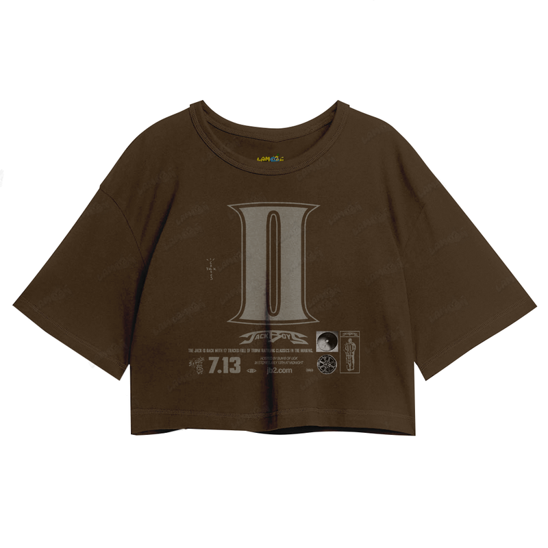 Cropped Oversized Algodão Travis Scott Jack Boys 2