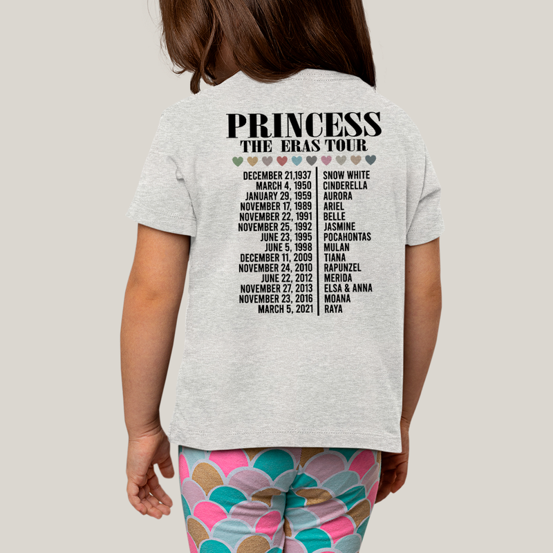 Camiseta Infantil Algodão Unissex T shirt Lilo & Stitch Princess The Eras Tour FC