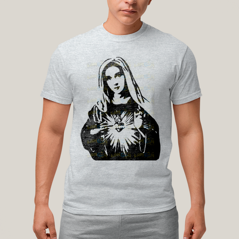 Camiseta Algodão Unissex Maria