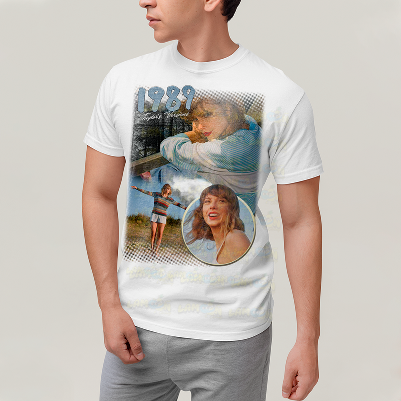 Camiseta Algodão Unissex T shirt - Taylor Swift 1989 Taylor's Versions