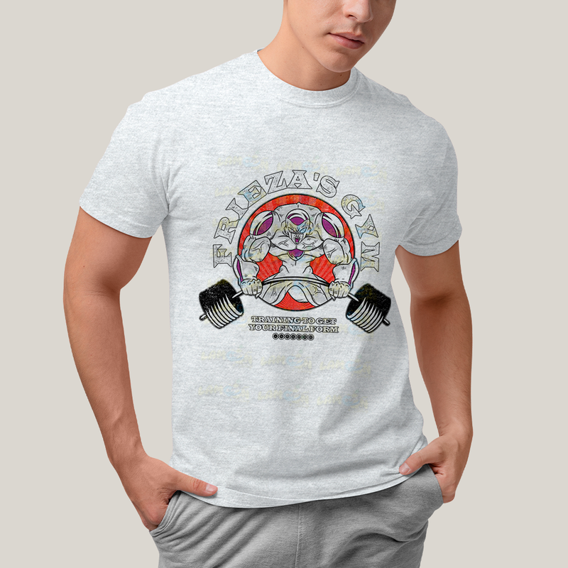 Camiseta Algodão Unissex T shirt- frieza gym
