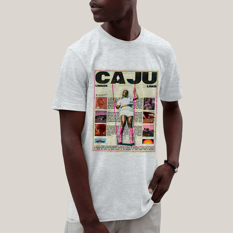 Camiseta Algodão Unissex T shirt - Cantora Liniker Caju banner