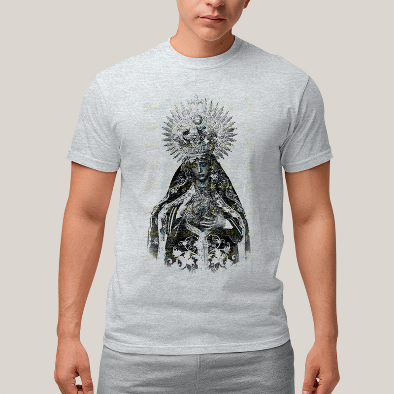 Camiseta Algodão Unissex Maria Coroa