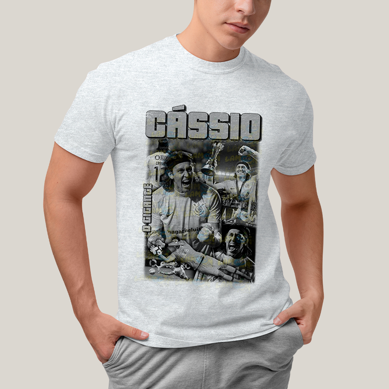 Camiseta Algodão Unissex T shirt -Cássio O Gigante