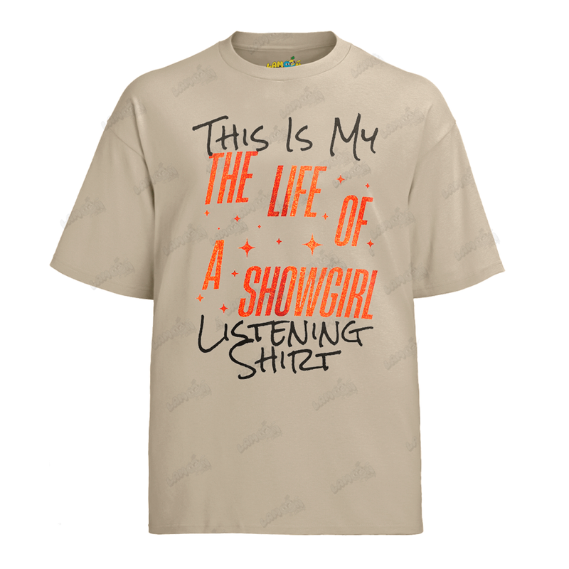 Camiseta Algodão Taylor Swift The Life of a Showgirl 1