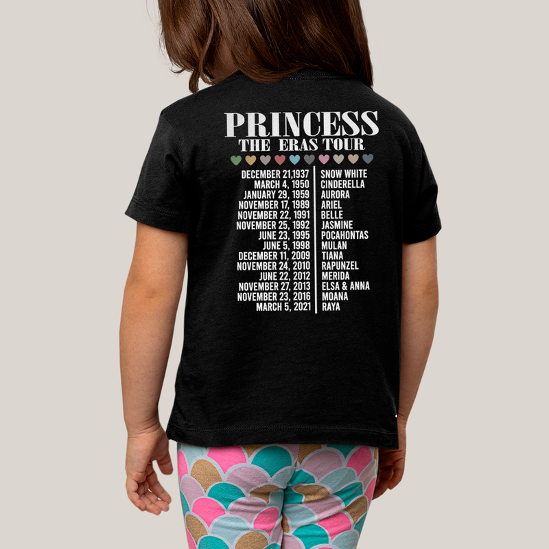 Camiseta Infantil Algodão Unissex T shirt Lilo & Stitch Princess The Eras Tour FC