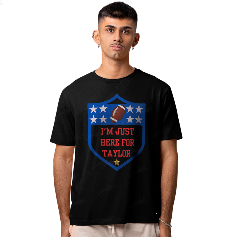 Camiseta Algodão Taylor Swift I´m Just Here For Taylor