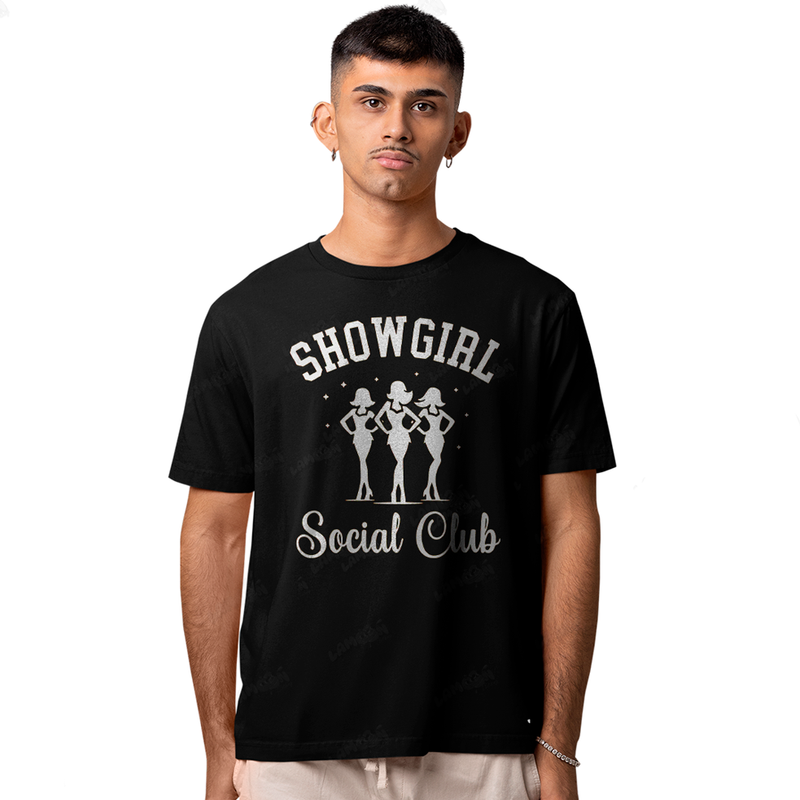 Camiseta Algodão Taylor Swift Showgirl Social Club 1
