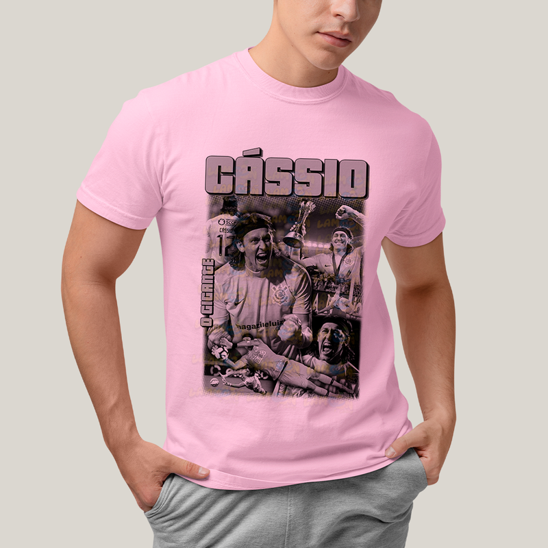 Camiseta Algodão Unissex T shirt -Cássio O Gigante