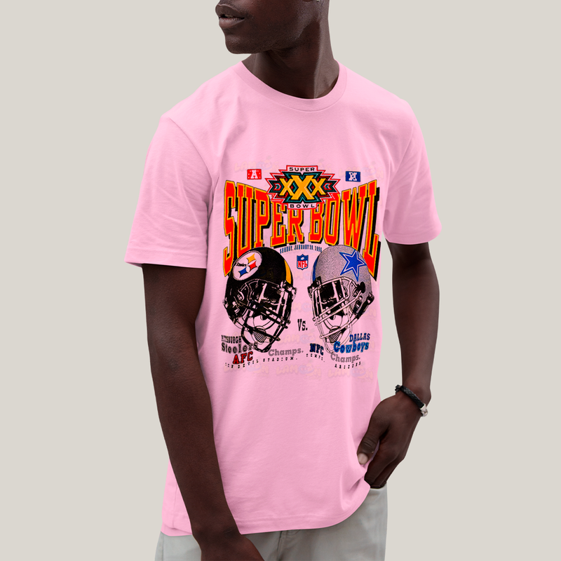 Camiseta Algodão Unissex T shirt - Super Bowl NFL