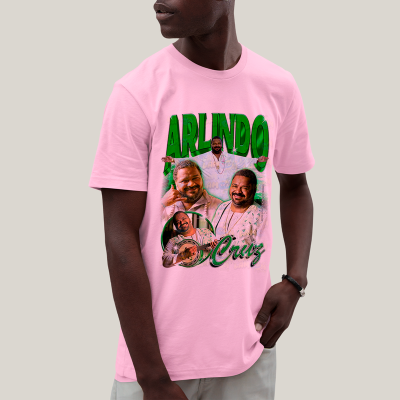 Camiseta Algodão Unissex T shirt - Arlindo Cruz