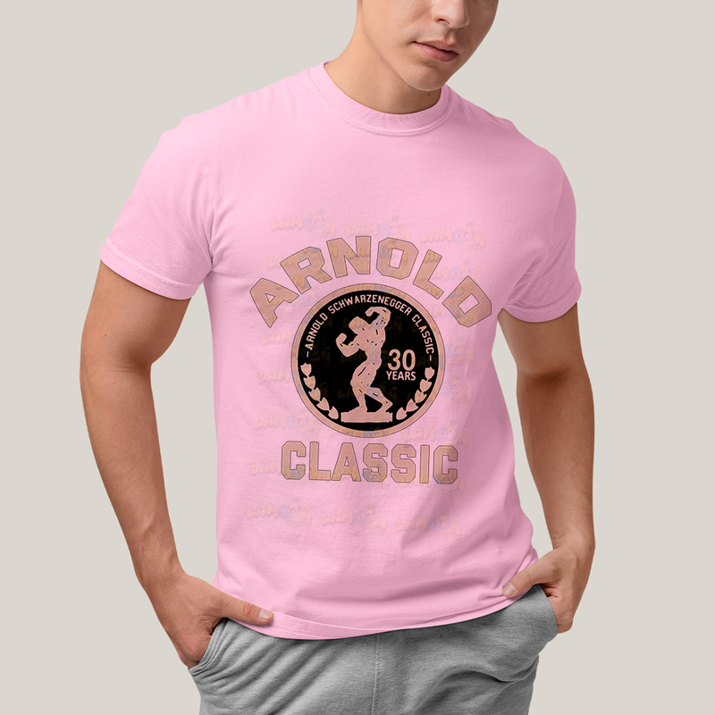 Camiseta Algodão Unissex T shirt - Arnold Schwarzenegger classic 30 years