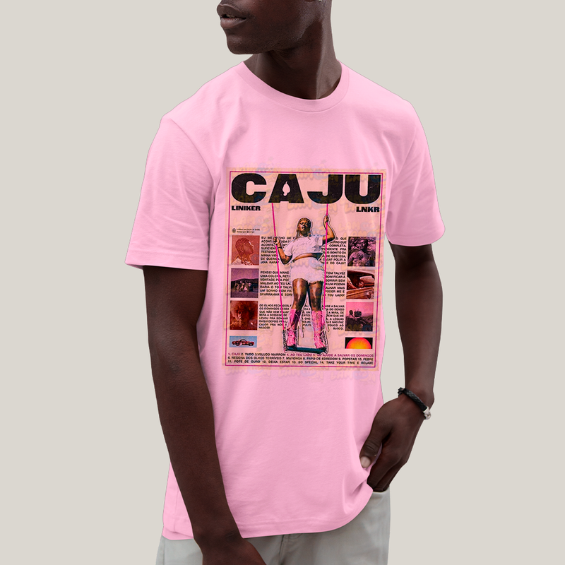 Camiseta Algodão Unissex T shirt - Cantora Liniker Caju banner