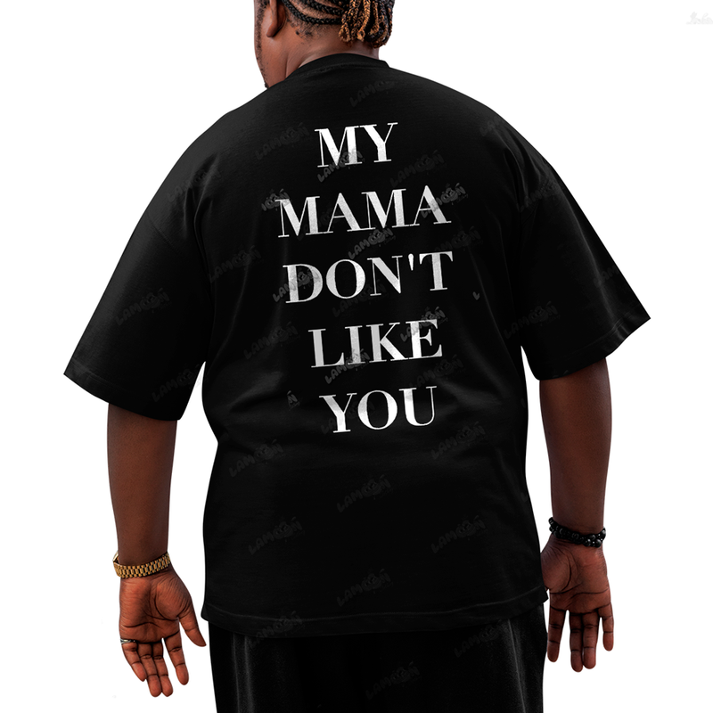 Camiseta Plus Size Algodão Justin Bieber My Mama Don´t Like You FC