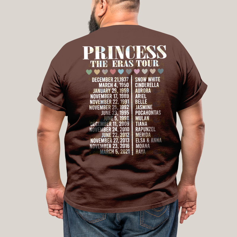 Camiseta Plus Size Algodão Unissex T shirt Lilo & Stitch Princess The Eras Tour FC