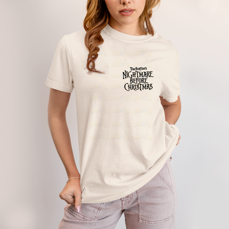Camiseta Estampada Unissex Jack Skellington e Sally Girl BFF ou casal FC