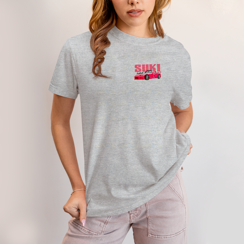 Camiseta Estampada Unissex Suki e Bullet BFF ou casal FC