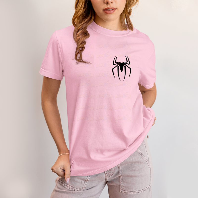Camiseta Estampada Unissex Spider Boy e Spider Girl BFF ou casal FC