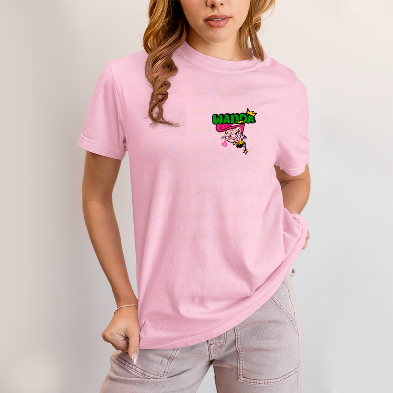 Camiseta Estampada Unissex Cosmo e Wanda BFF ou casal FC