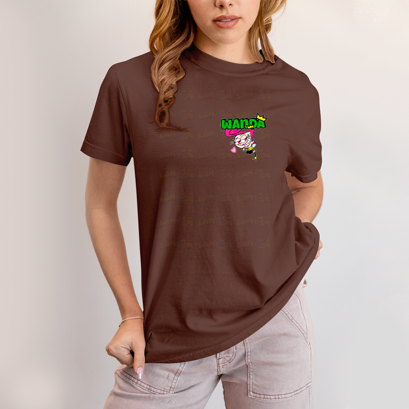 Camiseta Estampada Unissex Cosmo e Wanda BFF ou casal FC