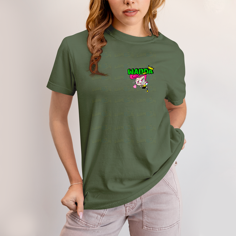Camiseta Estampada Unissex Cosmo e Wanda BFF ou casal FC