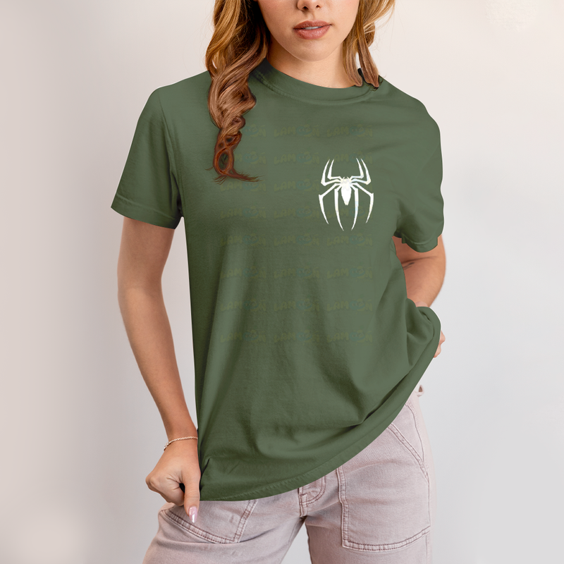 Camiseta Estampada Unissex Spider Boy e Spider Girl BFF ou casal FC