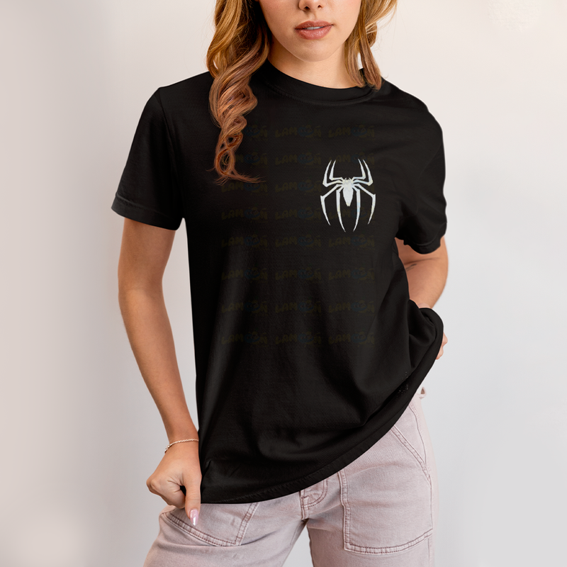 Camiseta Estampada Unissex Spider Boy e Spider Girl BFF ou casal FC