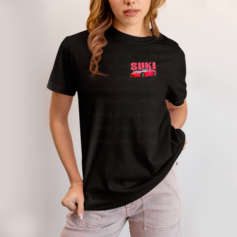 Camiseta Estampada Unissex Suki e Bullet BFF ou casal FC