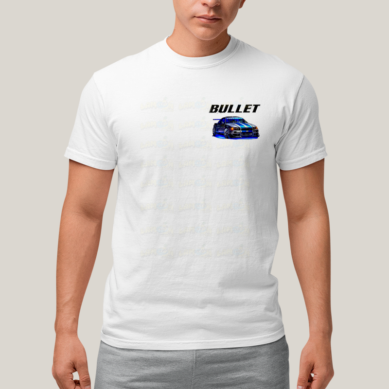 Camiseta Estampada Unissex Suki e Bullet BFF ou casal FC