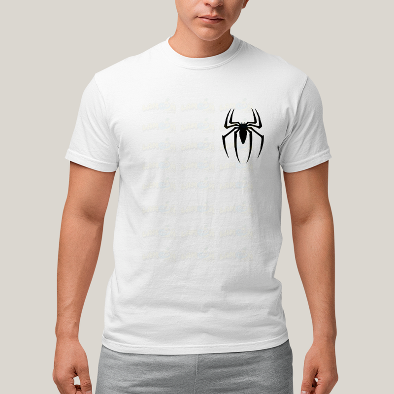 Camiseta Estampada Unissex Spider Boy e Spider Girl BFF ou casal FC