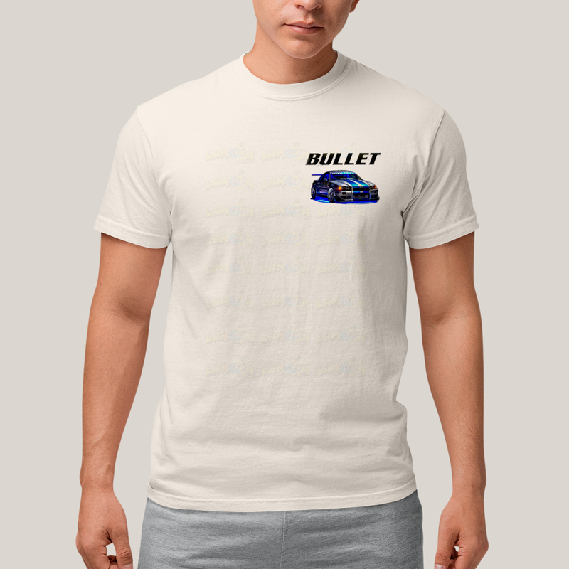 Camiseta Estampada Unissex Suki e Bullet BFF ou casal FC