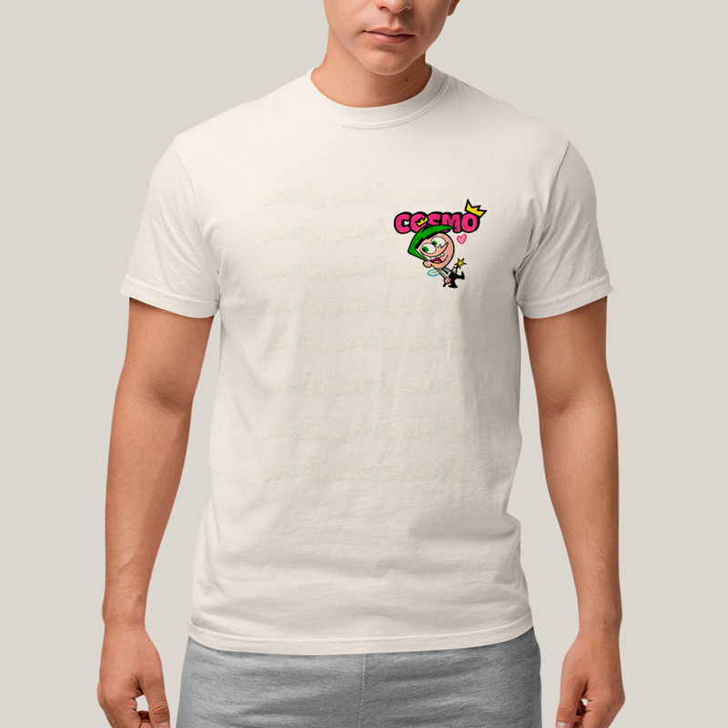 Camiseta Estampada Unissex Cosmo e Wanda BFF ou casal FC