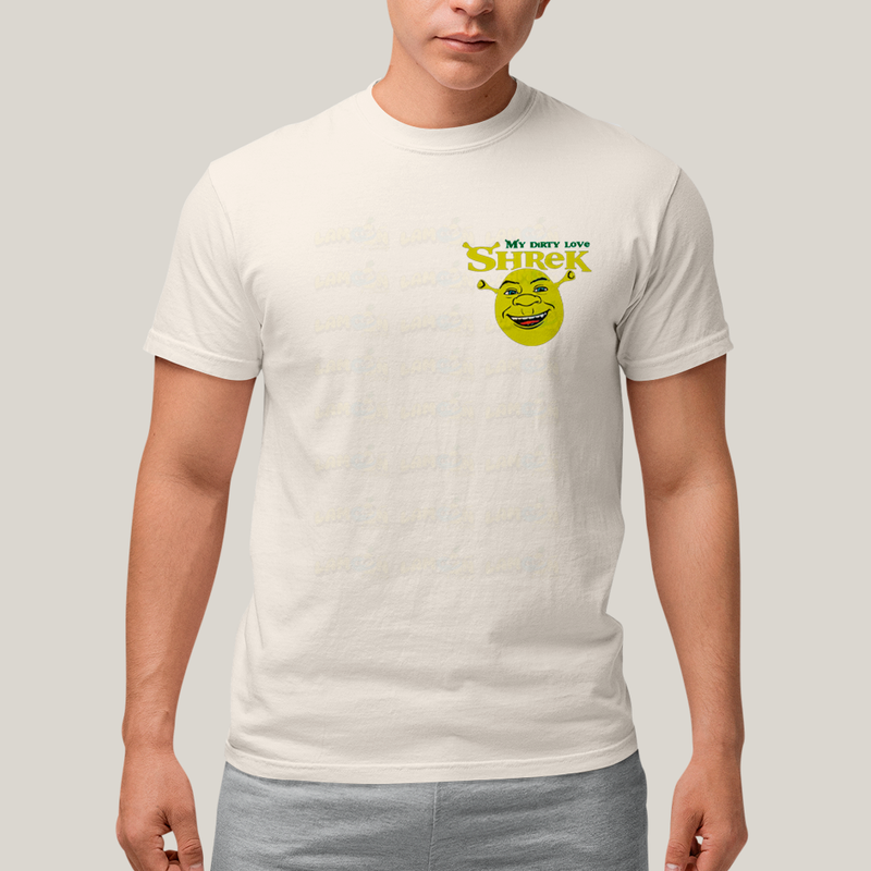 Camiseta Estampada Unissex Shrek e Fiona BFF ou casal FC