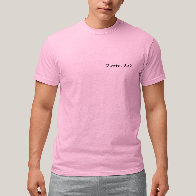 Camiseta Algodão Unissex Another in the Fire Daniel 3:25