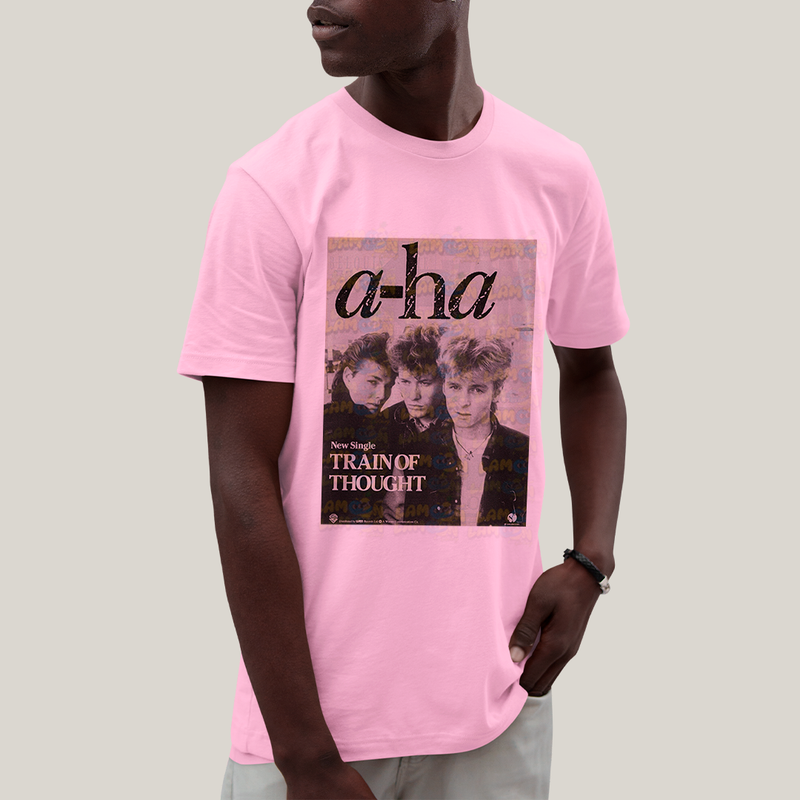 Camiseta Algodão Unissex T shirt - banda A Ha Rock