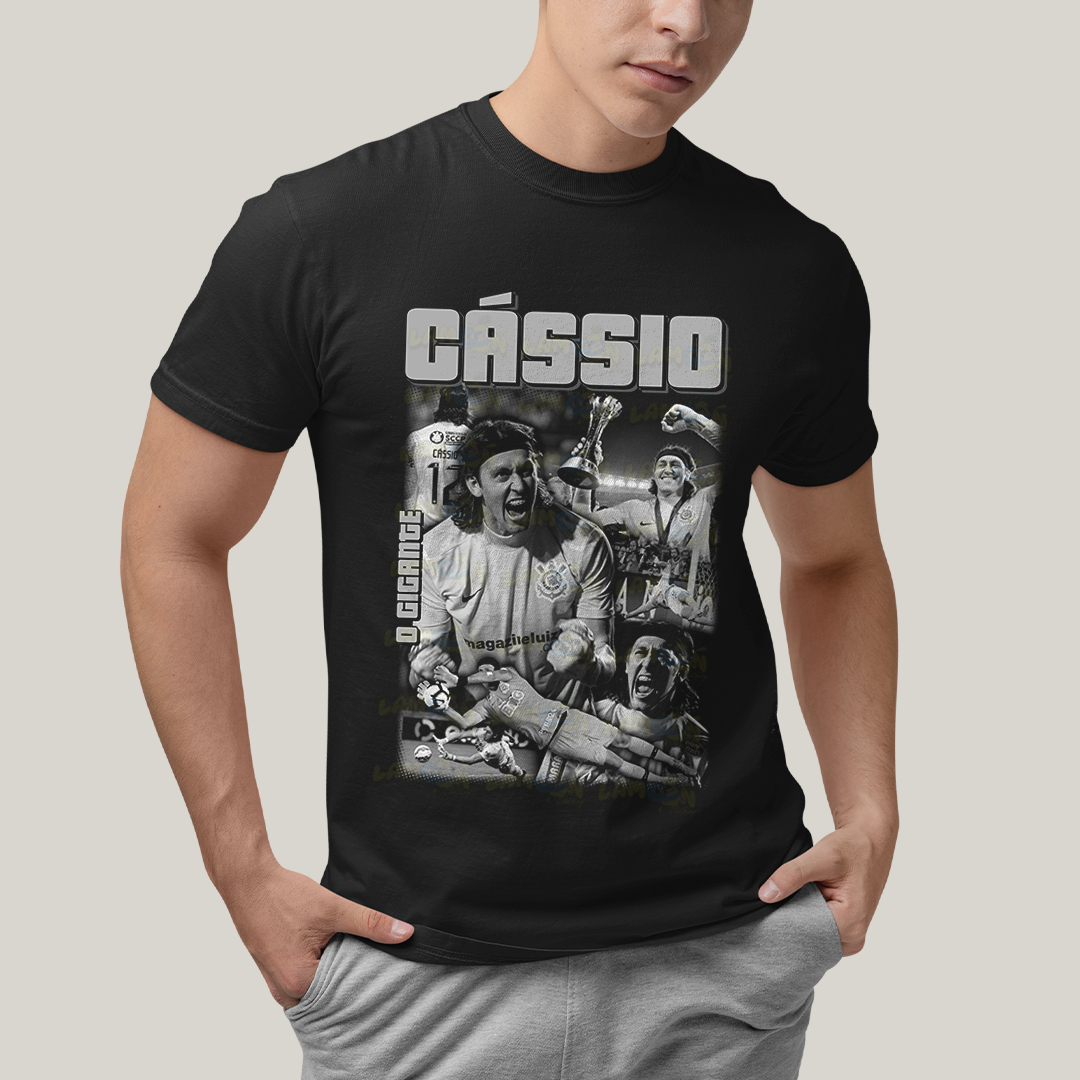 Camiseta Algodão Unissex T shirt -Cássio O Gigante