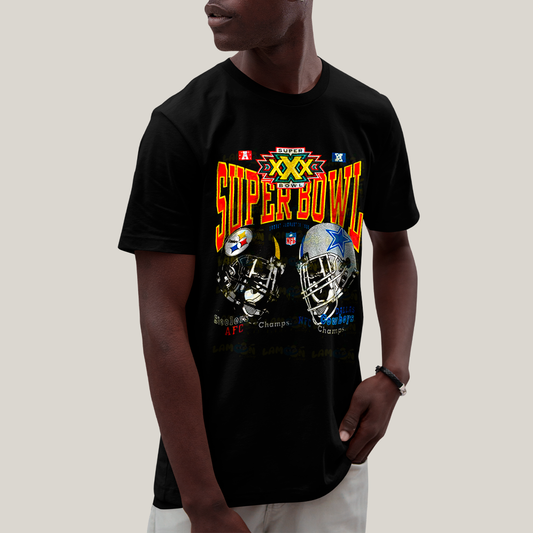 Camiseta Algodão Unissex T shirt - Super Bowl NFL