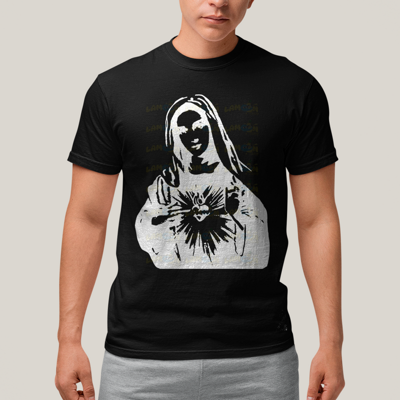 Camiseta Algodão Unissex Maria