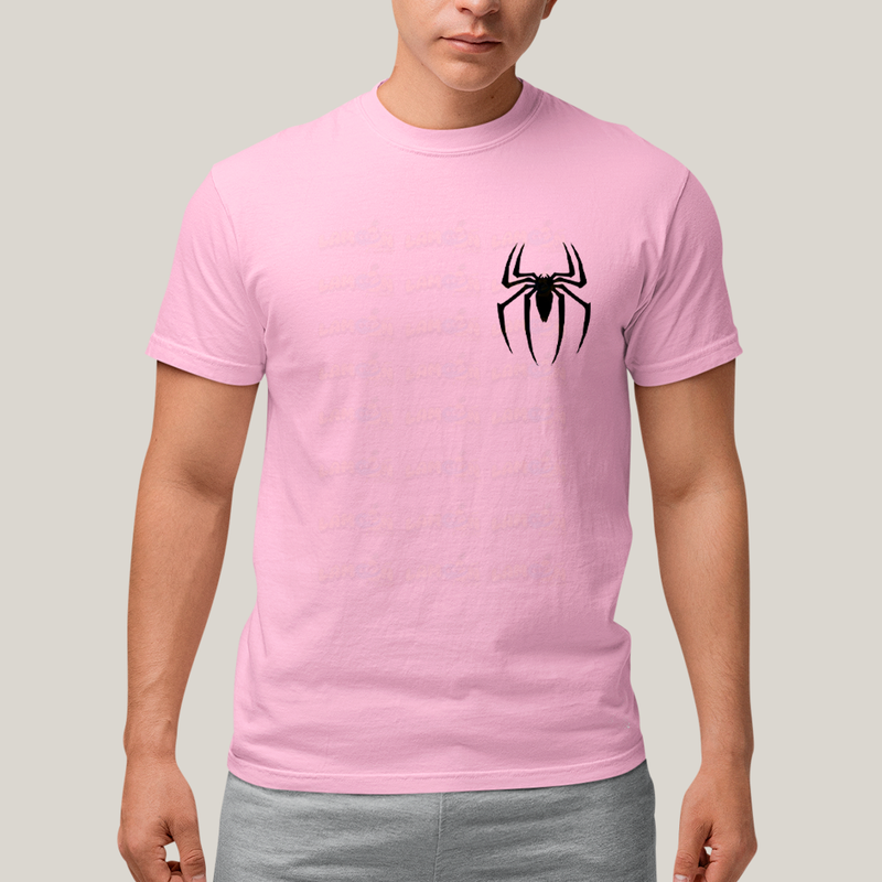 Camiseta Estampada Unissex Spider Boy e Spider Girl BFF ou casal FC