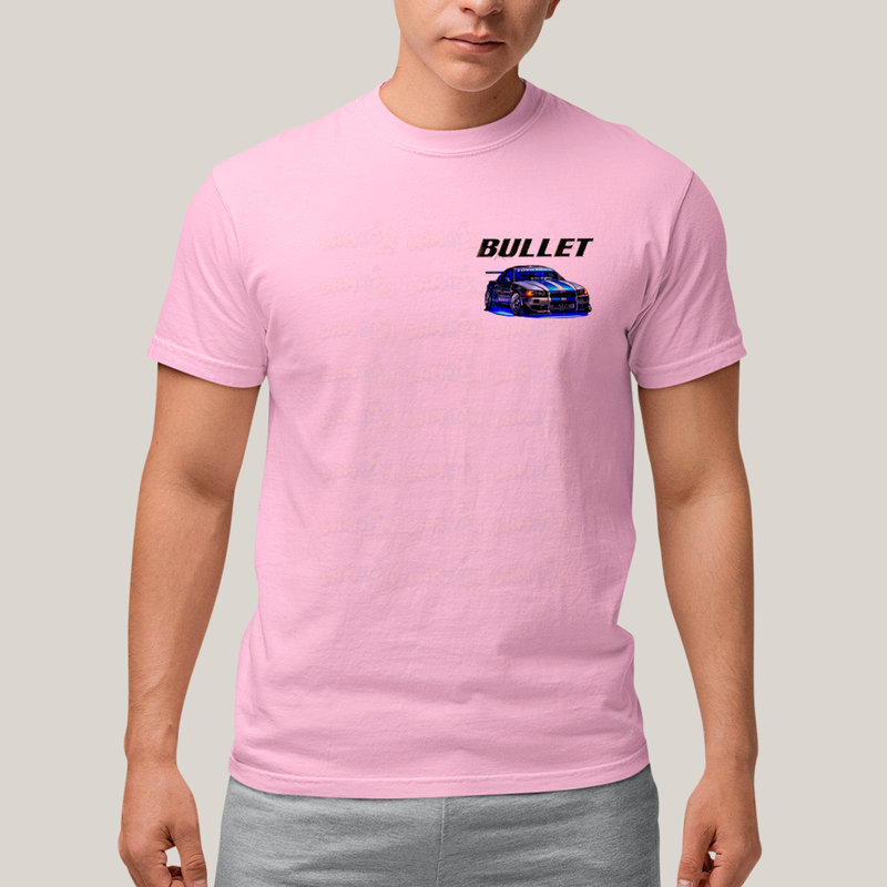 Camiseta Estampada Unissex Suki e Bullet BFF ou casal FC