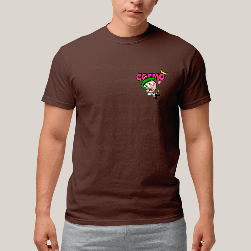 Camiseta Estampada Unissex Cosmo e Wanda BFF ou casal FC