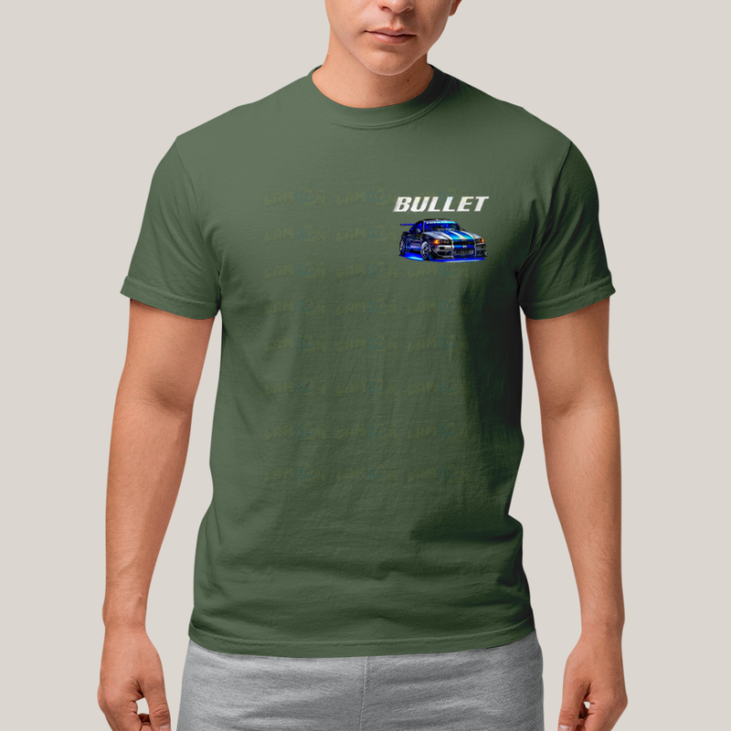 Camiseta Estampada Unissex Suki e Bullet BFF ou casal FC