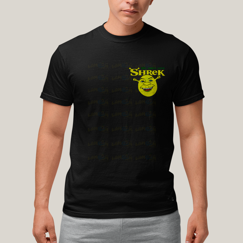 Camiseta Estampada Unissex Shrek e Fiona BFF ou casal FC