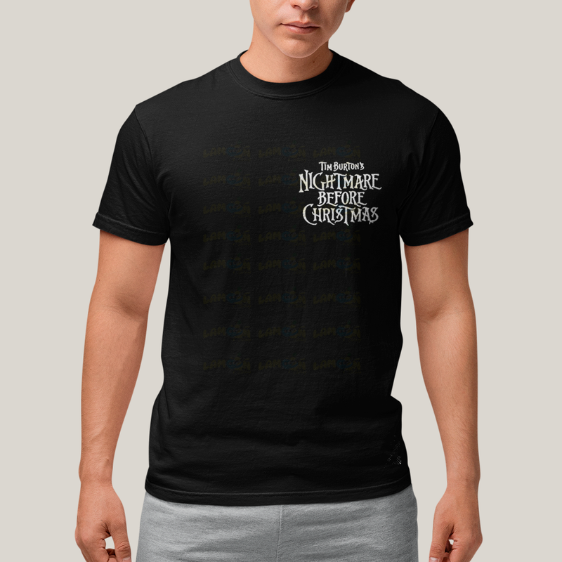 Camiseta Estampada Unissex Jack Skellington e Sally Girl BFF ou casal FC