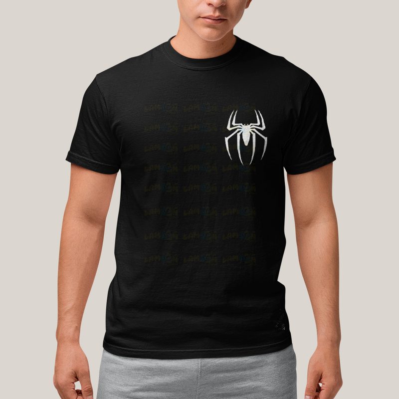 Camiseta Estampada Unissex Spider Boy e Spider Girl BFF ou casal FC