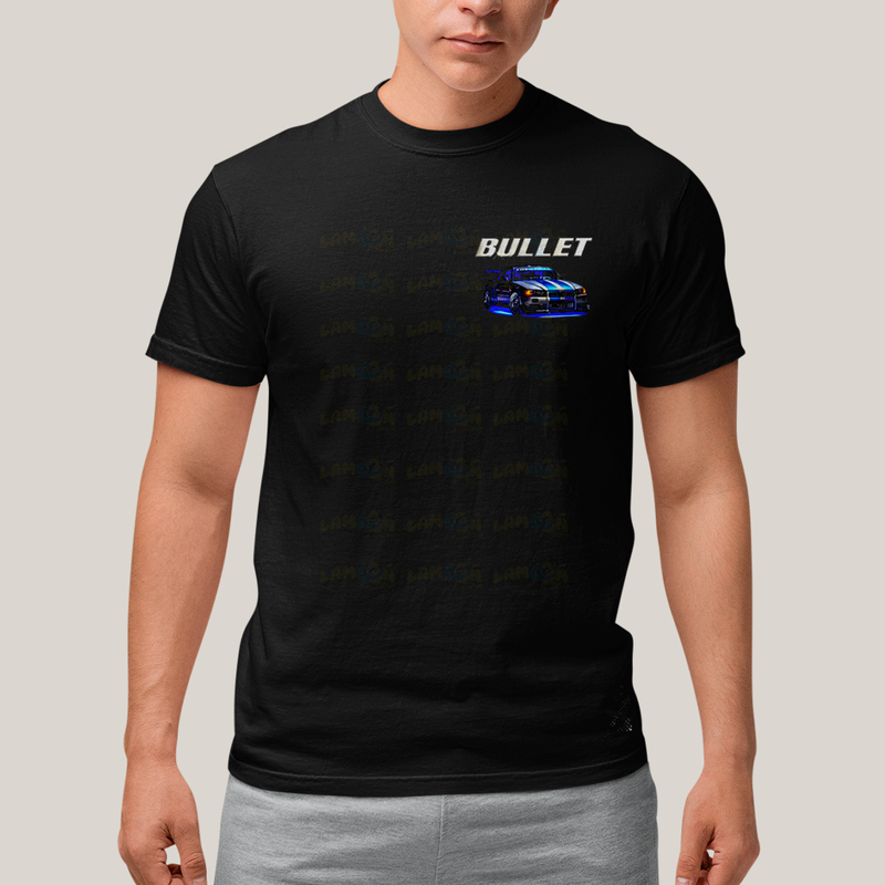Camiseta Estampada Unissex Suki e Bullet BFF ou casal FC
