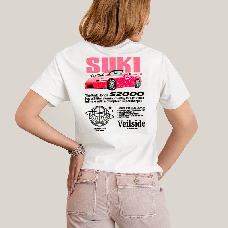 Camiseta Estampada Unissex Suki e Bullet BFF ou casal FC